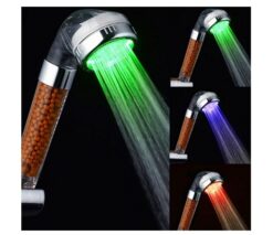 Snatch - Τηλέφωνο Ντουζ με Εναλλασσόμενο Φωτισμό & Φίλτρο Iόντων ΟΕΜ - TechMarket