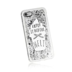 ebnb.gr - Θήκη TPU 3D Ice Cream με glitter για iPhone 6 Plus /6S Plus (5.5") - Ασημί - TechMarket