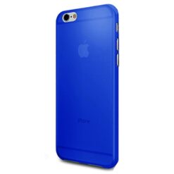 ebnb.gr - Θήκη TPU διάφανη με ματ πλάτη για iPhone 6 Plus/6S Plus (5.5") / Μπλε - TechMarket