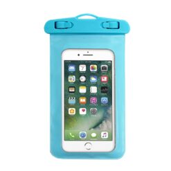 ebnb.gr - Αδιάβροχη θήκη για όλα τα κινητά με οθόνη έως 5.5" - Γαλάζιο - TechMarket