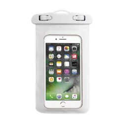 ebnb.gr - Αδιάβροχη θήκη για όλα τα κινητά με οθόνη έως 5.5" - Λευκό - TechMarket