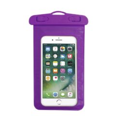 ebnb.gr - Αδιάβροχη θήκη για όλα τα κινητά με οθόνη έως 5.5" - Μωβ - TechMarket