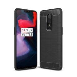 ebnb.gr - Θήκη TPU Carbon Brushed για OnePlus 6 - Μαύρο - TechMarket