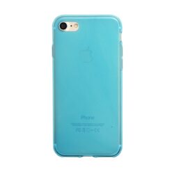 ebnb.gr - Θήκη TPU διάφανη με ματ πλάτη για iPhone 7 /iPhone 8/ SE 2020 - Γαλάζιο - TechMarket