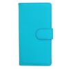 ebnb.gr - Θήκη Δερματίνης flip Πορτοφόλι με υποδοχή καρτών και δυνατότητα STAND για Sony Xperia M4 Aqua - Γαλάζιο - TechMarket