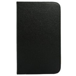 ebnb.gr - Θήκη Δερματίνης flip περιστρεφόμενη για Samsung Tab 3 T210/T211/P3200/P3210 - Μαύρο - TechMarket