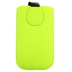 ebnb.gr - Θήκη Δερματίνης ''Πουγκί'' Universal για κινητά εώς 4.5 ίντσες / Πράσινο - TechMarket