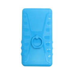 ebnb.gr - Σκληρή θήκη με εσωτερική βάση σιλικόνης για όλα τα κινητά από 5.5 - 6 ίντσες - Γαλάζιο - TechMarket