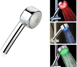 Snatch - Τηλέφωνο Ντούζ με Εναλλασόμενο Led Φωτισμό OEM - TechMarket