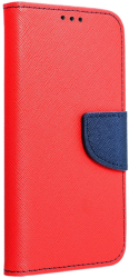 e-shop.gr - FANCY BOOK FLIP CASE FOR IPHONE 12 PRO MAX RED/NAVY - TechMarket