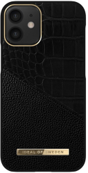 e-shop.gr - IDEAL OF SWEDEN BACK COVER CASE FOR IPHONE 12 MINI NIGHTFALL CROCO - TechMarket
