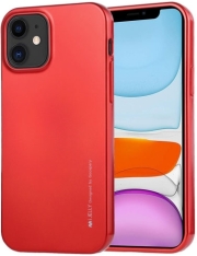 e-shop.gr - MERCURY I-JELLY BACK COVER CASE FOR IPHONE 12 MINI RED - TechMarket