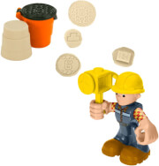 e-shop.gr - FISHER PRICE BOB THE BUILDER - WOODWORKER BOB ACTION FIGURE - INCLUDES MOLDABLE PLAYSAND! (DYT91) - TechMarket