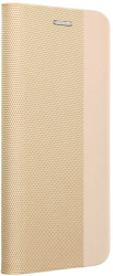 e-shop.gr - SENSITIVE BOOK FLIP CASE FOR APPLE IPHONE 12 MINI GOLD - TechMarket