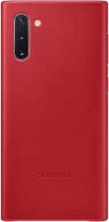 e-shop.gr - SAMSUNG GALAXY NOTE 10 LEATHER COVER EF-VN970LR RED - TechMarket