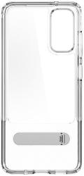 e-shop.gr - SPIGEN SLIM ARMOR ESSENTIAL S BACK COVER CASE STAND FOR SAMSUNG S20 TRANSPARENT - TechMarket