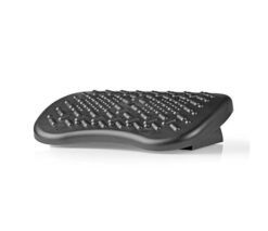 Snatch - Yποπόδιο Γραφείου με Ρυθμιζόμενη Γωνία Κλίσης 3 Επιπέδων NEDIS ERGOFR300BK - TechMarket