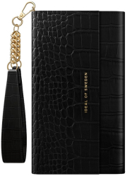 e-shop.gr - IDEAL OF SWEDEN CLUTCH FOR IPHONE 11 PRO / XS / X JET BLACK CROCO - TechMarket