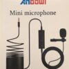Electronicplus - Μίνι μικρόφωνο πέτου ANDOWL - TechMarket