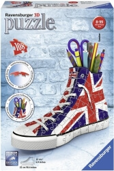 e-shop.gr - RAVENSBURGER ΠΑΖΛ 3D SNEAKER UK FLAG - TechMarket