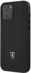 e-shop.gr - FERRARI ORIGINAL HARDCASE FEOGOHCP12LBK IPHONE 12 PRO MAX BLACK - TechMarket