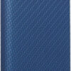e-shop.gr - FORCELL LUNA CARBON FLIP CASE FOR HUAWEI P SMART 2021 BLUE - TechMarket