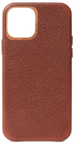 Mozik - Decoded Leather Back Cover θήκη για iPhone 12 Mini. Brown - TechMarket