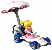 e-shop.gr - HOT WHEELS MARIO KART: PRINCESS PEACH B-DASHER + PEACH PARASOL (GVD36) - TechMarket