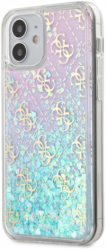 e-shop.gr - GUESS COVER 4G LIQUID GLITTER IRIDESCENT FOR APPLE IPHONE 12 PRO MAX GUHCP12LLG4GGBLPI - TechMarket
