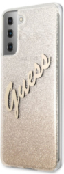 e-shop.gr - GUESS COVER VINTAGE FOR SAMSUNG GALAXY S21 5G G991 GOLD GUHCS21SPCUGLSGO - TechMarket
