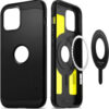 e-shop.gr - SPIGEN TOUGH ARMOR MAG MAGSAFE CASE FOR IPHONE 12 PRO MAX BLACK - TechMarket