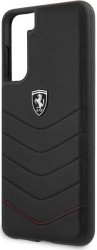 e-shop.gr - FERRARI FACEPLATE CASE FEHQUHCS21SBK FOR SAMSUNG S21 BLACK - TechMarket