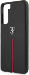 e-shop.gr - FERRARI FACEPLATE CASE FEOSIHCS21SBK FOR SAMSUNG S21 BLACK - TechMarket