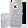 e-shop.gr - GLITTER 3IN1 BACK COVER CASE FOR IPHONE 12 PRO MAX 6,7 SILVER - TechMarket