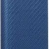e-shop.gr - FORCELL LUNA BOOK CARBON FOR SAMSUNG GALAXY A03S BLUE - TechMarket