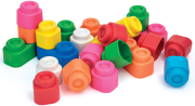 e-shop.gr - BABY CLEMENTONI: SOFT CLEMMY 24 BLOCKS SET (1033-14889) - TechMarket