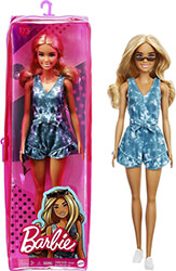 e-shop.gr - BARBIE DOLL - FASHIONISTAS #173 - BLOND HAIR, BROWN SKIN DOLL FULLBODY SHORTS (GRB65) - TechMarket