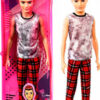 e-shop.gr - BARBIE KEN FASHIONISTAS # 176 ROCKER KEN DOLL WITH PINK FROSTED HAIR SLEEVELESS TOP (GVY29) - TechMarket