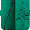 e-shop.gr - FORCELL MEZZO BOOK CASE FOR IPHONE 13 PRO CHRISTMAS TREE GREEN - TechMarket