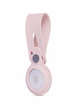 Mozik - Decoded Silicone AirTag Loop. Powder Pink - TechMarket