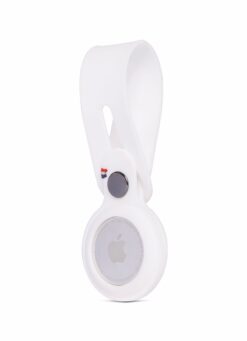 Mozik - Decoded Silicone AirTag Loop. White - TechMarket