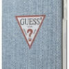 e-shop.gr - GUESS IPHONE 12 PRO MAX 6,7 GUHCP12LPCUJULLB LIGHT BLUE HARD BACK COVER CASE TRIANGLE COLLECTION - TechMarket