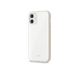 Mozik - Moshi iGlaze Slim Hardshell θήκη για iPhone 12 Mini. Pearl White - TechMarket