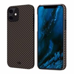 Mozik - Pitaka MagCase Aramid Kevlar για το iPhone 12. Black/Gold (Twill) - TechMarket