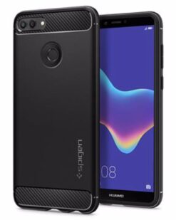 Mozik - Spigen Rugged Armor θήκη για Huawei Y9 (2018). Black - TechMarket