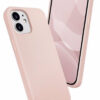 Mozik - Uniq Lino Hue θήκη για iPhone 12 Mini. Blush Pink - TechMarket