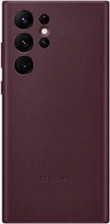 e-shop.gr - SAMSUNG LEATHER COVER S9080 SAMSUNG GALAXY S22 ULTRA BURGUNDY EF-VS908LE - TechMarket