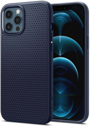 e-shop.gr - SPIGEN LIQUID AIR FOR IPHONE 12 PRO MAX NAVY BLUE - TechMarket