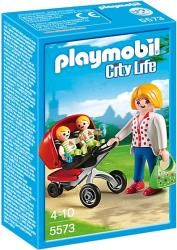e-shop.gr - PLAYMOBIL 5573 ΜΑΜΑ ΜΕ ΔΙΔΥΜΑ ΚΑΙ ΚΑΡΟΤΣΑΚΙ - TechMarket