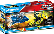 e-shop.gr - PLAYMOBIL 70780 ΚΑΤΑΔΙΩΞΗ DRONE ΑΠΟ ΑΣΤΥΝΟΜΙΚΟ ΤΖΕΤ - TechMarket